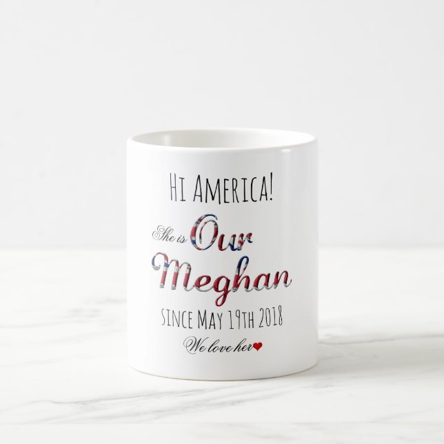Royal Wedding Meghan Markle Prince Harry Funny Kaffeetasse (Mittel)