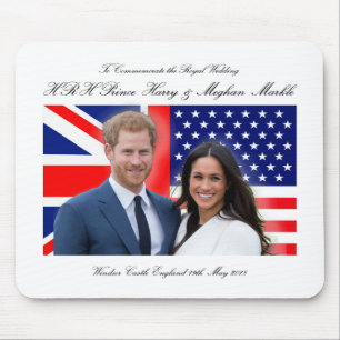 Royal Wedding Prince Harry und Meghan Markle Mousepad