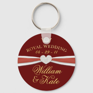 Royal Wedding - William & Kate Keepake Geschenke Schlüsselanhänger