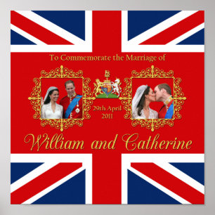 Royal Wedding - William und Kate Poster