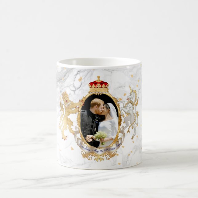 ROYAL WEDEDING KISS, HARRY+MEGHAN KAFFEETASSE (Mittel)