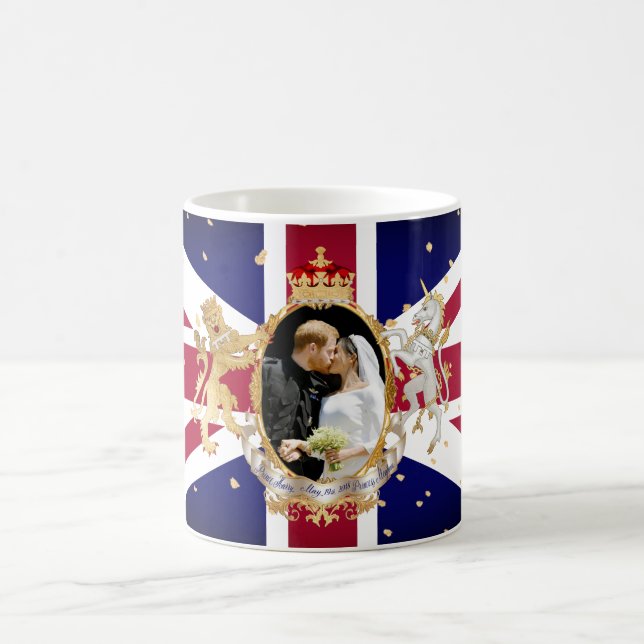 ROYAL WEDEDING KISS, HARRY+MEGHAN KAFFEETASSE (Mittel)