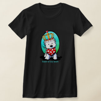 Royal Westie Dog KiniArt T-Shirt