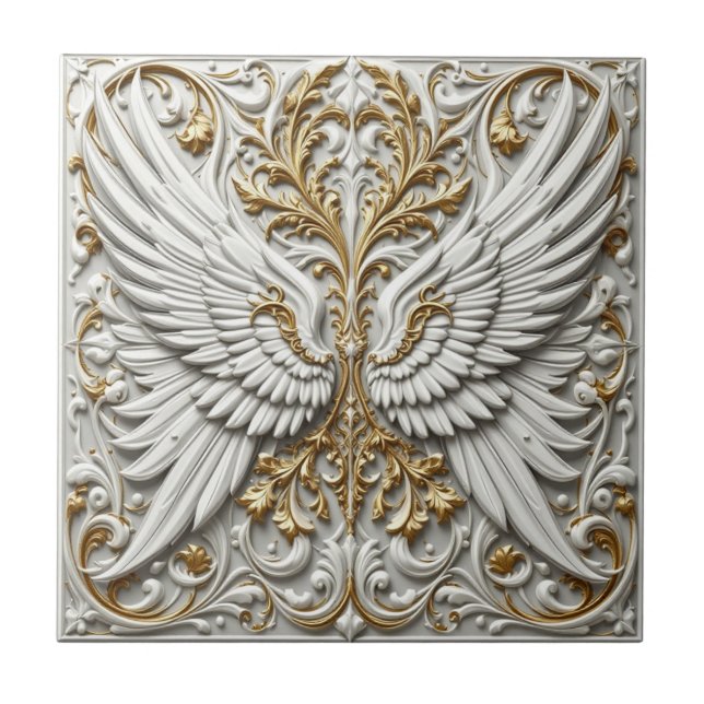 Royal Wings Tile Fliese (Vorderseite)