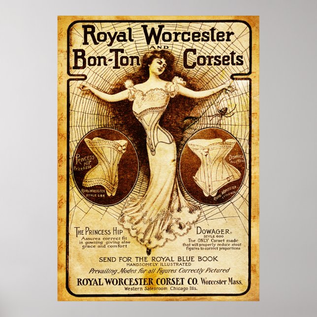 Royal Worcester Corsets Poster (Vorne)