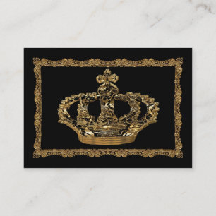 Royalee Boleyn Krone elegant Visitenkarte
