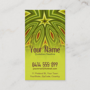 RoYaLi Vertical Business Card - Maßgeschneiderte Visitenkarte