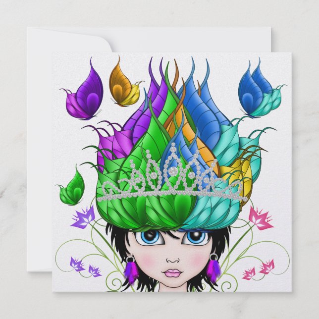 Royally Express Sie selbst - SRF Einladung (Vorderseite)