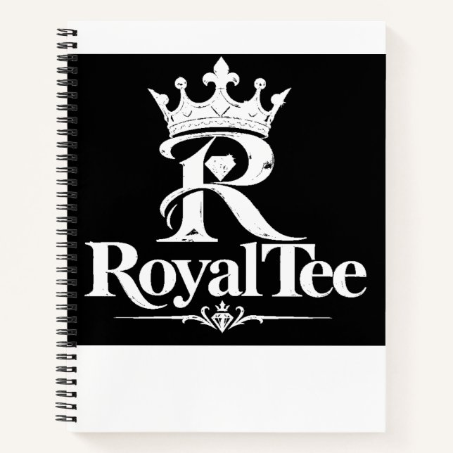 RoyalTee Notizbuch (Vorderseite)