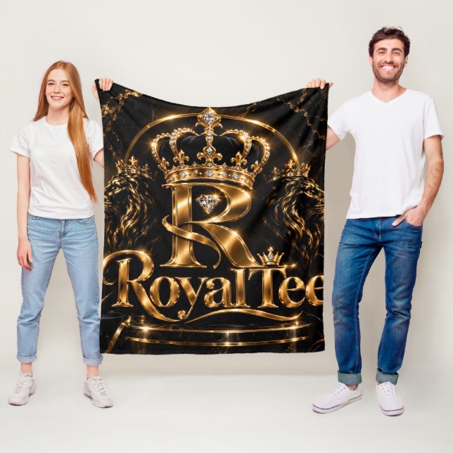 RoyalTee Wurfdecke Fleecedecke (Beispiel)