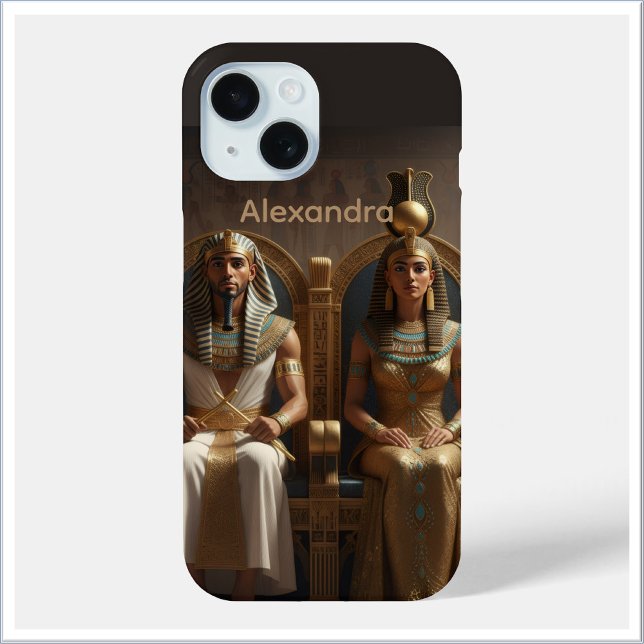 Royalty of Ancient Egypt King & Queen Case-Mate iPhone Hülle (Von Creator hochgeladen)