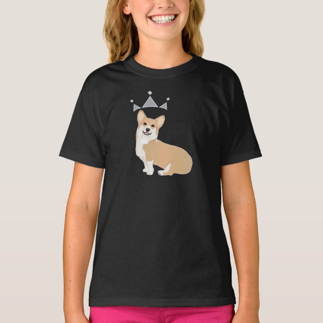 Royalty Pembroke Corgi! T-Shirt (Vorderseite)