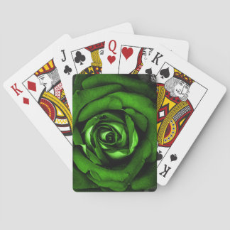 Royalty Playing Cards für grüne Rose Spielkarten