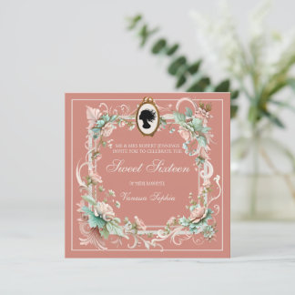Royalty Regency Era 16 . Geburtstag Einladung