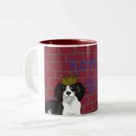 Royalty Rules King Cavalier 11 oz Zwei-Tone-Tasse Zweifarbige Tasse