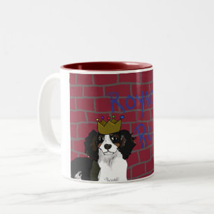 Royalty Rules King Cavalier 11 oz Zwei-Tone-Tasse Zweifarbige Tasse