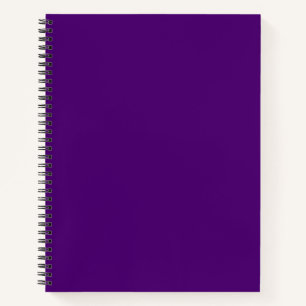 Royalviolett Notizbuch