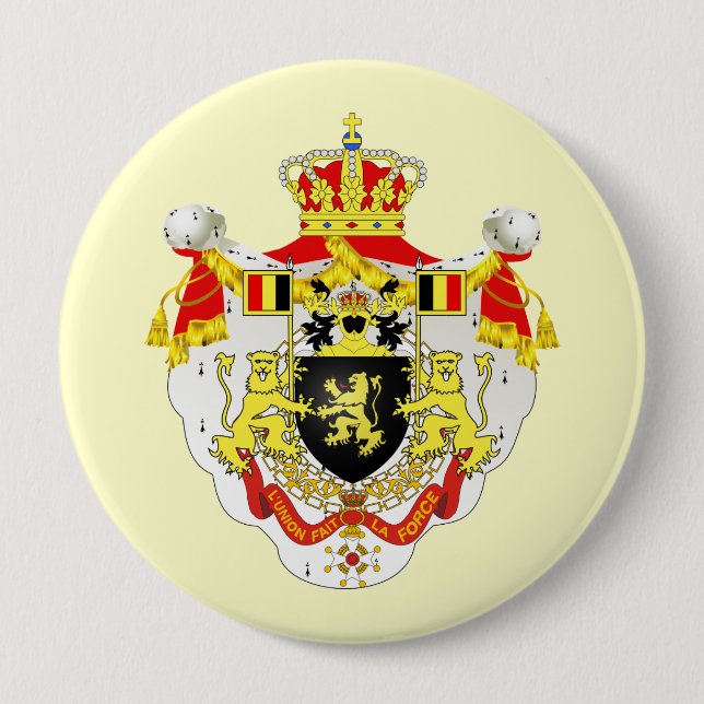 Royaume de Belgique, Belgien Button (Vorderseite)