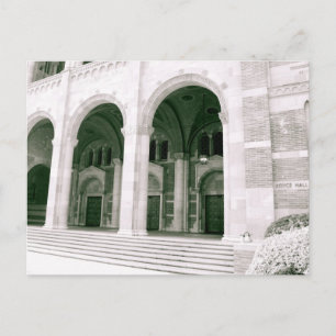 Royce Hall Black und White Postkarte