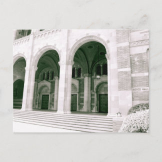 Royce Hall Black und White Postkarte