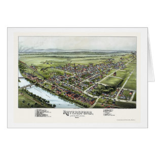 Royersford, panoramische Karte PAs - 1893