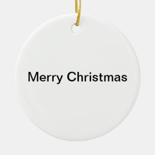 Roz Weihnachtsverzierung Keramikornament