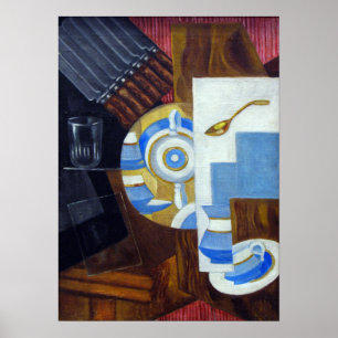 Rozanova - Sideboard mit Geschirr 1915 Poster