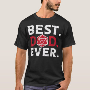RPG Bester Vater Aller Zeiten Lustiger Gamer Daddy T-Shirt