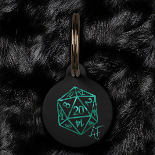 RPG Crit AF Aquamarin Fantasy Tabletop PnP Gamer Haustiermarke