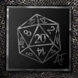 RPG Crit AF | Fantasy Tabletop Retro Gamer Dice Fliese