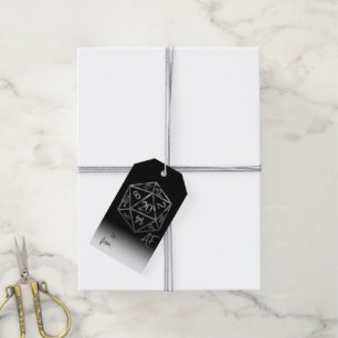 RPG Crit AF Silver Fantasy Tabletop Gamer Dice Geschenkanhänger