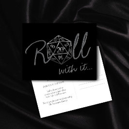 RPG Dice | Änderung des Datums für den Wechsel des Postkarte