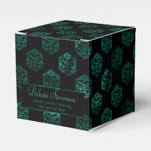 RPG Dice Aquamariner Rollenspieler Geschenkschachtel