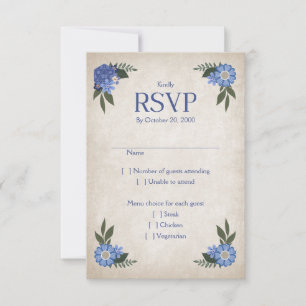 RPG Dice Gamer Wedding RSVP Karte