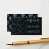 RPG Dice | Holo Tabletop PnP Roleplayer Empfang