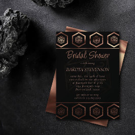 RPG Dice | Kupfer Old School Tabletop Player Einladung