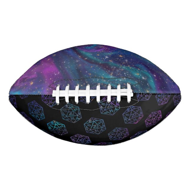 RPG Dice | Nebula Fantasy Retro Tabletop PnP Gamer Football (Vorderseite)