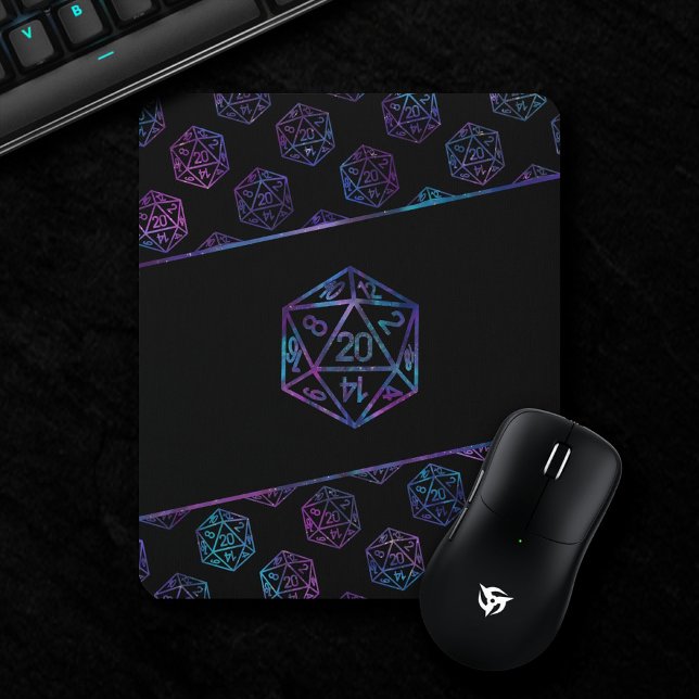 RPG Dice | Nebula Fantasy Tabletop PnP Roleplayer Mousepad (Von Creator hochgeladen)