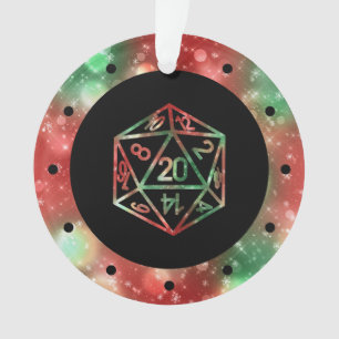 RPG Dice   Nebula Old School Tabletop Role Player Ornament
