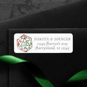 RPG Dice   XMAS Fantasy Tabletop PnP Gamer Custom