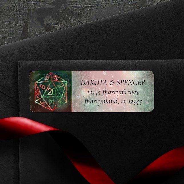 RPG Dice | XMAS Fantasy Tabletop PnP Gamer Custom (Von Creator hochgeladen)