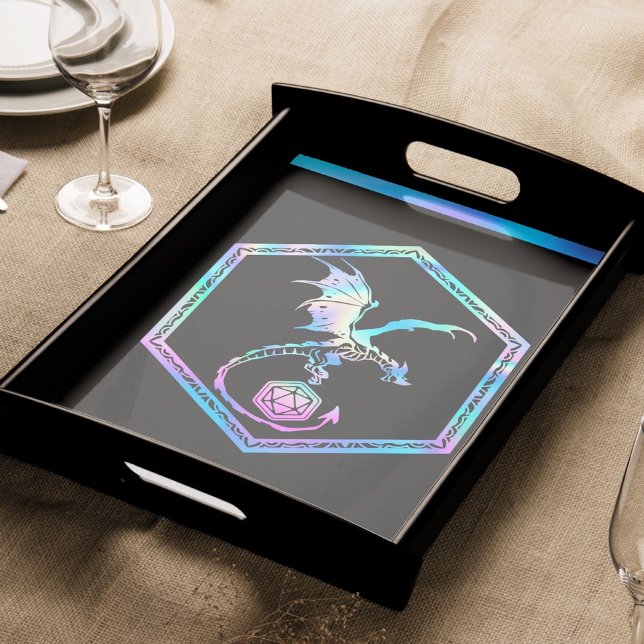 RPG Dragon | Holo Fantasy Tabletop PnP Gamer Dice Seidenpapier (Von Creator hochgeladen)