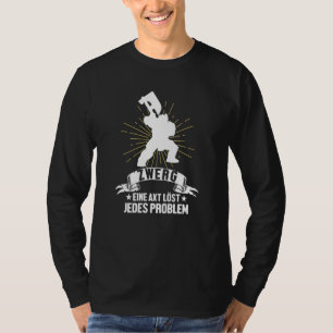 Rpg Dwarf D20 spielt einen Problemlöser und T-Shirt