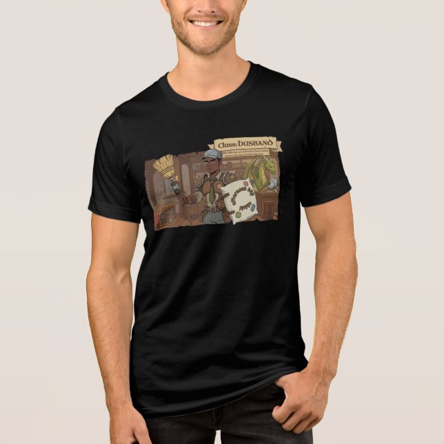 RPG-Familie - Ehemann der Klasse A Tri-Blend Shirt (Vorderseite)