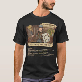 RPG-Familie - Ehemann der Klasse E mit STATISTIKEN T-Shirt
