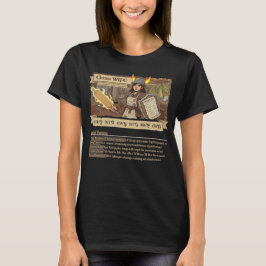 RPG-Familie - Klassen-Ehefrau mit STATISTIKEN - St T-Shirt