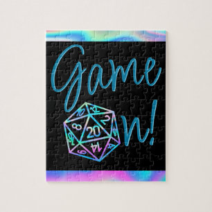 RPG-Game   Holo Fantasy Tabletop Retro Gamer Puzzle