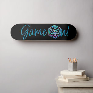 RPG-Game Holo Fantasy Tabletop Retro Gamer Skateboard