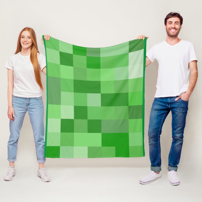 RPG-Gamer-Pixelmuster Fleecedecke (Beispiel)