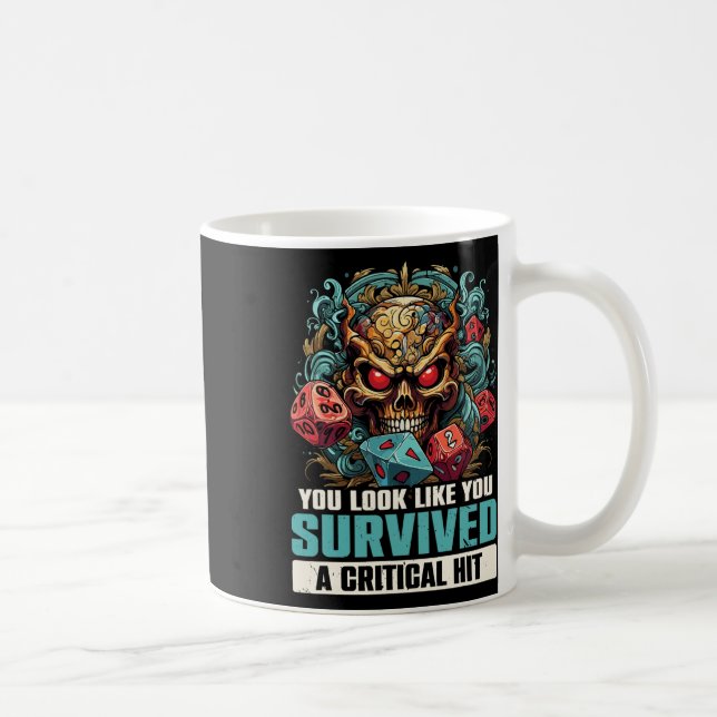 Rpg Gaming Role Playing D20 Tabletop Games Funny R Kaffeetasse (Rechts)
